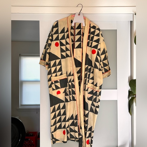 Block shop textiles Flock robe. Size XS. - Picture 2 of 4